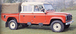 Land Rover 127 - extra long wheelbase