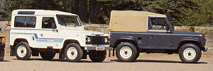 Land Rover '90' launch photographs, 1984