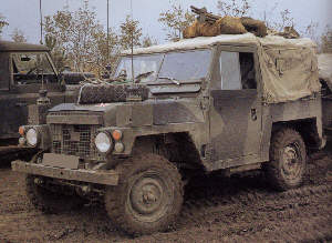 Commando SIII Lightweight on manoeuvres