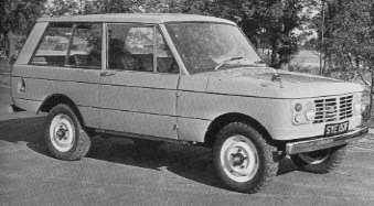 Range Rover Prototype No. 1