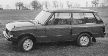 Range Rover Prototype No. 3, 'production specification'