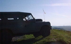 Silhouette at Devil's Dyke,Sussex